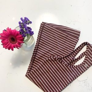 Lululemon striped racerback tank top